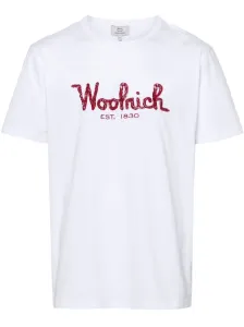 WOOLRICH - Cotton T-shirt With Logo #1810932