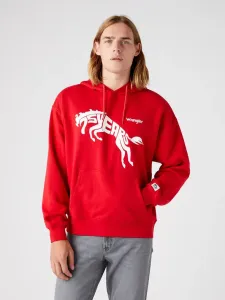 Wrangler Sweatshirt Red