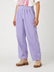 Wrangler Pleated Trousers Violet #215156