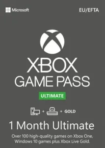 Xbox Game Pass Ultimate – 1 Month TRIAL Subscription (Xbox/Windows) Non-stackable Key EUROPE