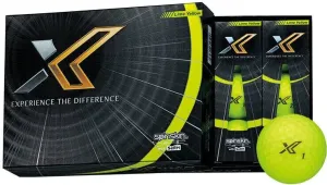 XXIO X Golf Balls Lime Yellow
