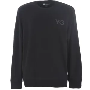 Y-3 Men's Classic Chest Logo Sweatshirt Black M #1575895