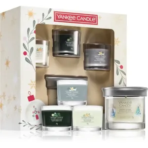 Yankee Candle Snow Globe Wonderland 3 Votives & 1 Tumbler Candle Christmas gift set