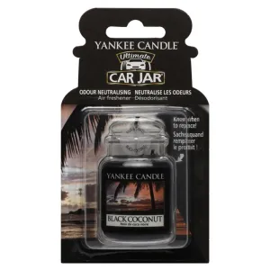 Yankee Candle Black Coconut car air freshener hanging 1 pc