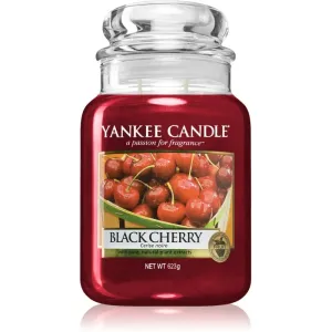 Yankee Candle Black Cherry scented candle classic medium 623 g