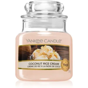 Yankee Candle vonná svíčka Coconut Rice Cream Classic malý Home Beige