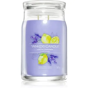Yankee Candle Lemon Lavender scented candle Signature 567 g