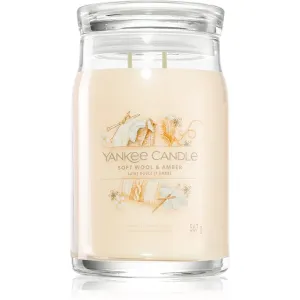 Yankee Candle Soft Wool & Amber scented candle 567 g