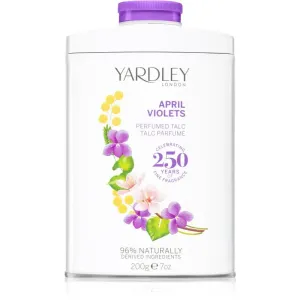 Yardley April Violets scented powder for women 200 g