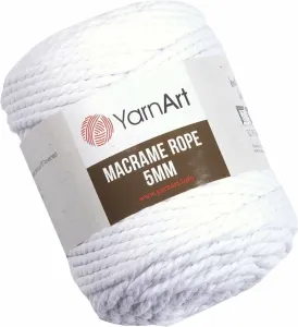Yarn Art Macrame Rope 5 mm 751 White