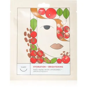 You&Oil Hydration & Brightening sheet mask for radiance and hydration 3x25 ml