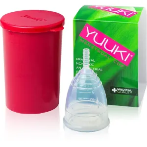 Yuuki Classic 1 + cup menstrual cup size small (⌀ 41 mm, 14 ml) 1 pc