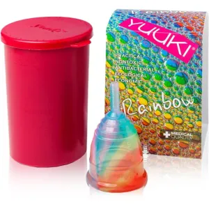 Yuuki Rainbow Jolly 1 + cup menstrual cup size small (⌀ 41 mm, 14 ml) 1 pc