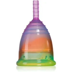 Yuuki Rainbow Jolly Soft 1 Economic menstrual cup size small (⌀ 41 mm, 14 ml) 1 pc