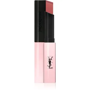Yves Saint Laurent Rouge Pur Couture The Slim Glow Matte Moisturising Matte Lipstick with Shine Shade 207 Illegal Rosy Nude 2 g