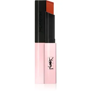 Yves Saint Laurent Rouge Pur Couture The Slim Glow Matte moisturising matt lipstick with shine shade 213 No Taboo Chili 2 g