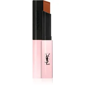Yves Saint Laurent Rouge Pur Couture The Slim Glow Matte moisturising matt lipstick with shine shade 215 Undisclosed Camel 2 g