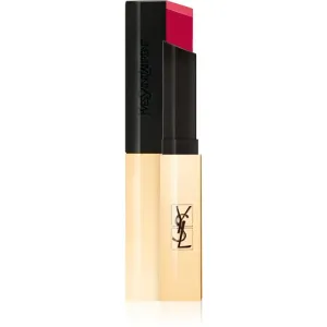 Yves Saint Laurent Rouge Pur Couture The Slim the slim lipstick with leather-matte finish shade 15 Fuchsia Atypique 2,2 g