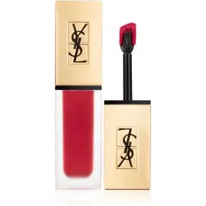 Yves Saint Laurent Tatouage Couture ultra-matt liquid lip stain shade 10 Carmin Statement - Medium Blue Red 6 ml