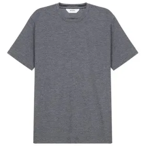 Z Zegna Men's Plain T-shirt Grey L