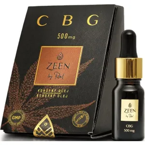 ZEEN by Roal CBG 500 mg Canabis Oil With Coenzyme Q10 10 ml