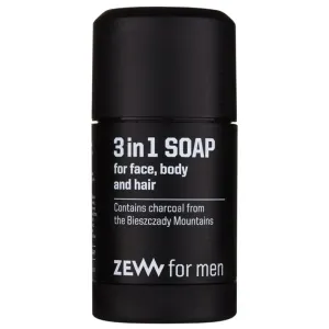 Zew For Men 3 in 1 Soap natural bar soap for the face, body and hair 3-in-1 85 ml