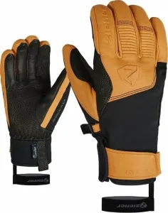 Ziener Ganzenberg AS AW Black/Tan 9 Ski Gloves