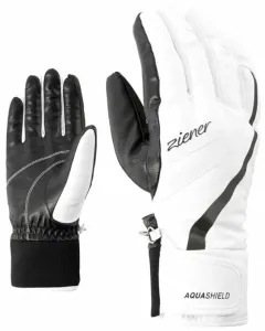 Ziener Kitty AS® Lady White 7 Ski Gloves