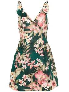 ZIMMERMANN - Floral Print Linen Mini Dress #1775420