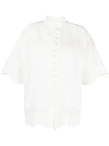 ZIMMERMANN - Embroidered Cotton Shirt
