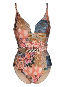 ZIMMERMANN - Paisley Print One-piece Swimsuit #1637453