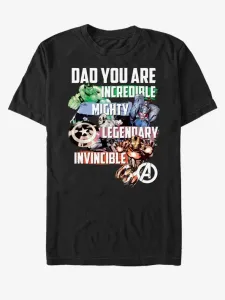 ZOOT.Fan Marvel Avenger Dad T-shirt Black
