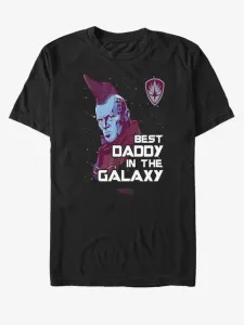 ZOOT.Fan Marvel Best Daddy In The Galaxy Yondu Strážci Galaxie T-shirt Black