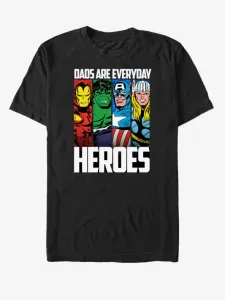 ZOOT.Fan Marvel Everyday Hero Dad T-shirt Black #1414371