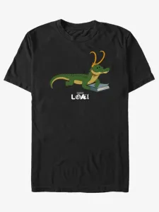 ZOOT.Fan Marvel Gator Loki Hero T-shirt Black #1582722