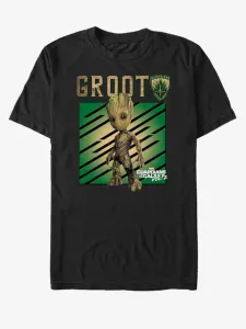 ZOOT.Fan Marvel Groot Strážci Galaxie vol. 2 T-shirt Black
