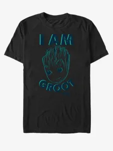ZOOT.Fan Marvel I am Groot Strážci Galaxie T-shirt Black