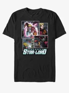 ZOOT.Fan Marvel Legendary Star Lord Strážci Galaxie T-shirt Black