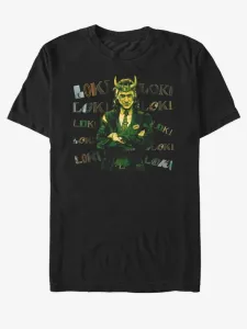 ZOOT.Fan Marvel Loki Chaotic T-shirt Black