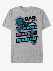 ZOOT.Fan Marvel Panther Dad T-shirt Grey