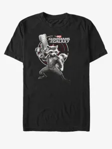 ZOOT.Fan Marvel Rocket Strážci Galaxie T-shirt Black #1373063