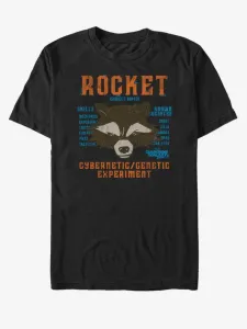 ZOOT.Fan Marvel Rocket Strážci Galaxie T-shirt Black #1372972