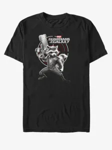 ZOOT.Fan Marvel Rocket Strážci Galaxie T-shirt Black #1382645