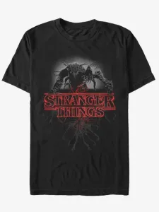 ZOOT.Fan Netflix Demogorgon Stranger Things T-shirt Black