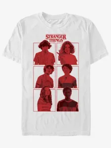 ZOOT.Fan Netflix Postavy Stranger Things T-shirt White