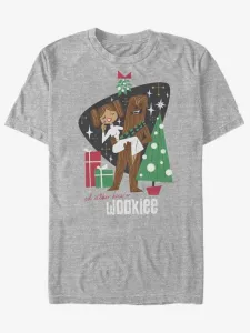 ZOOT.Fan Star Wars Leia a Chewbacca - Kiss a Wookiee T-shirt Grey #1683841
