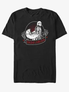 ZOOT.Fan Star Wars Mando Badge T-shirt Black