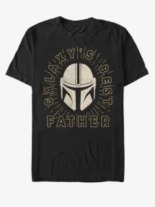 ZOOT.Fan Star Wars Mando Dad Helmet T-shirt Black #1411065