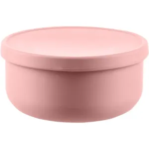Zopa Silicone Bowl with Lid silicone bowl with cap Old Pink 1 pc