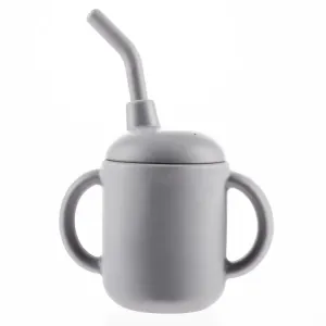 Zopa Silicone Mug cup 2-in-1 Dove Grey 1 pc